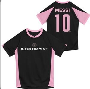MLS Youth Small Inter Miami CF - Messi #10 - Black Jersey (NWT)